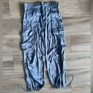 Zara Men's Blue Cargo Pants